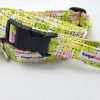 Spring Flowers Set - 1" Medium Collar, 5' Leash with Buckle