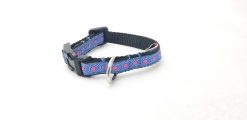 Tiny Pink Tortoise Dots - .5" Collar