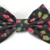 Mittens on Black - Bow Tie